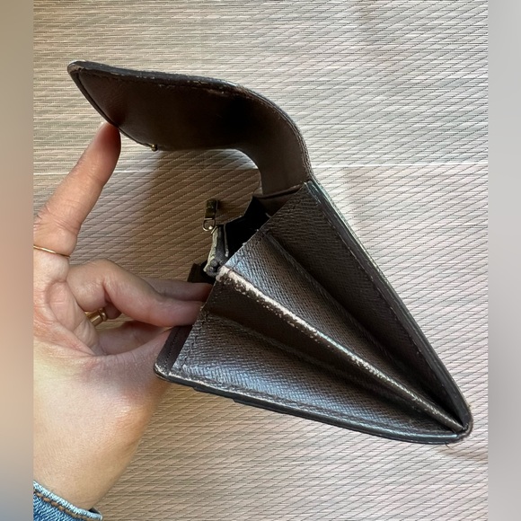 Authentic Damier Ebene Louis Vuitton Long Wallet #2 - Picture 15 of 16